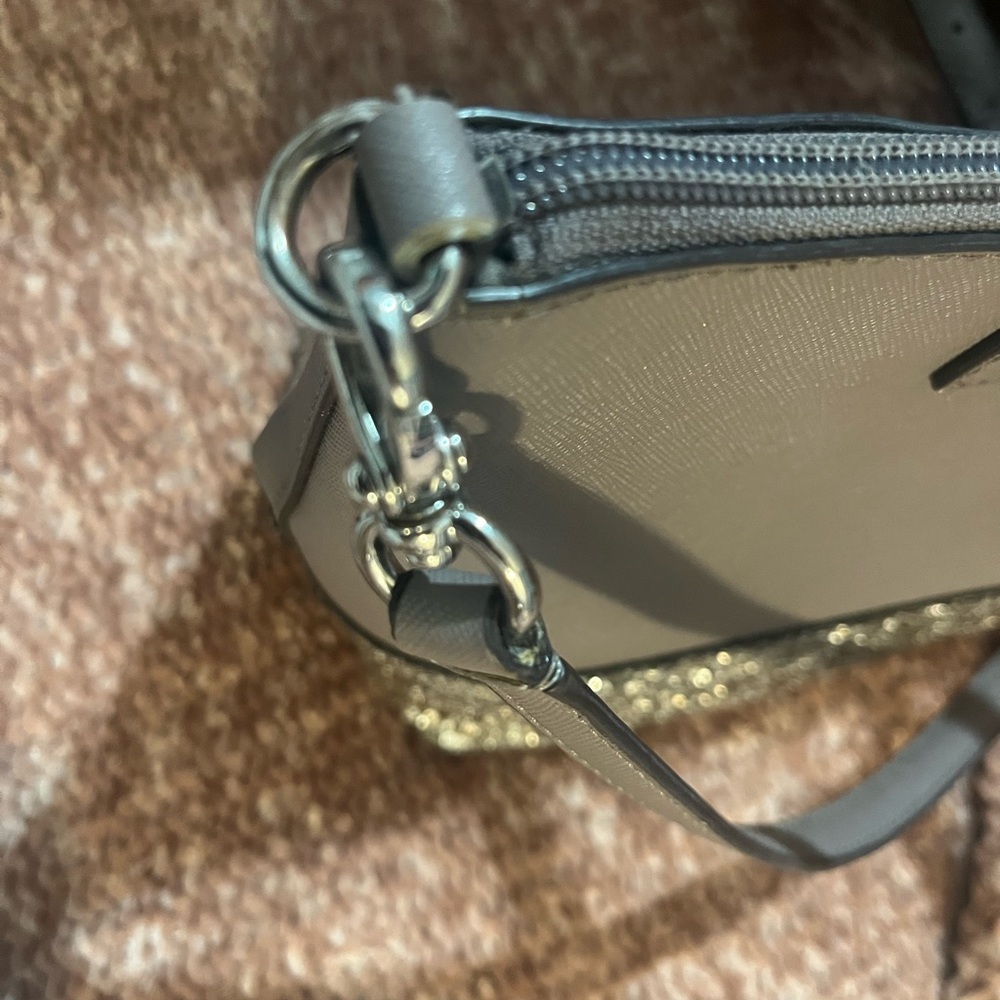 Kate Spade “All That Glitters” Crossbody Bag – Brown/Gold - Picture 8 of 14